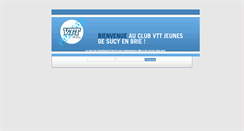 Desktop Screenshot of ecolevtt.veloclubsucy.fr